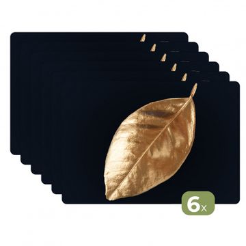 Sets de table - Chuchotement feuille d'or