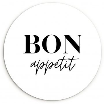 Tableau rond - Typographie de bon goût