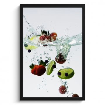 Cadre Photo - Symphonie de fruits dans l'eau