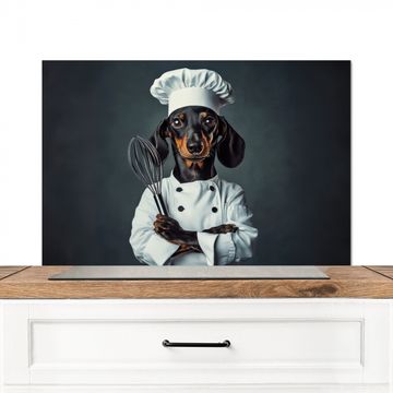 Fond de hotte - Chien - Garde - Cuisinier