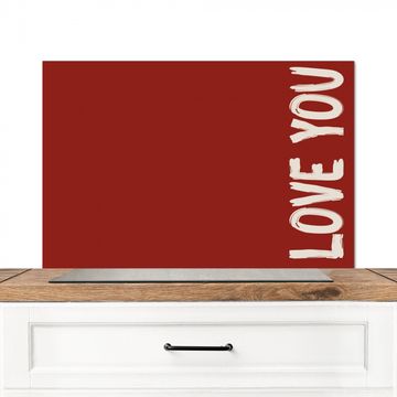 Fond de hotte - Slant - Loveyou - Rouge