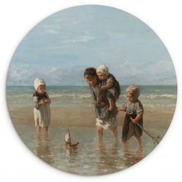 Tableau rond - Les enfants de la mer