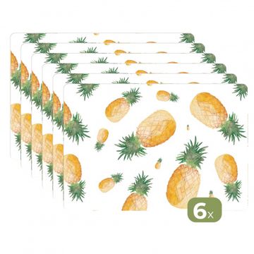 Set de table - Récolte d'ananas d'été