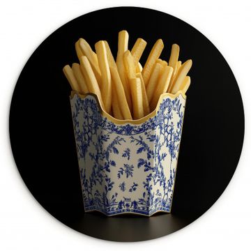 Frites - Porcelaine - Bleu de Delft - Nourriture