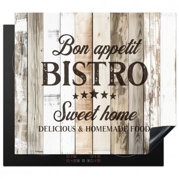 Protection plaque induction - Panneau de bienvenue Bistro