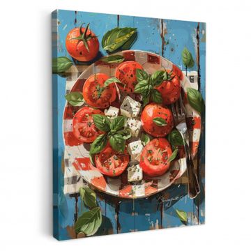 KitchenYeah - Cuisine - Toile - Caprese sur toile