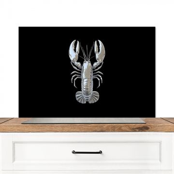 Fond de hotte - Homard - Argent - Métallique - Luxe