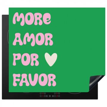 Amor - Valentine - Vert - Texte